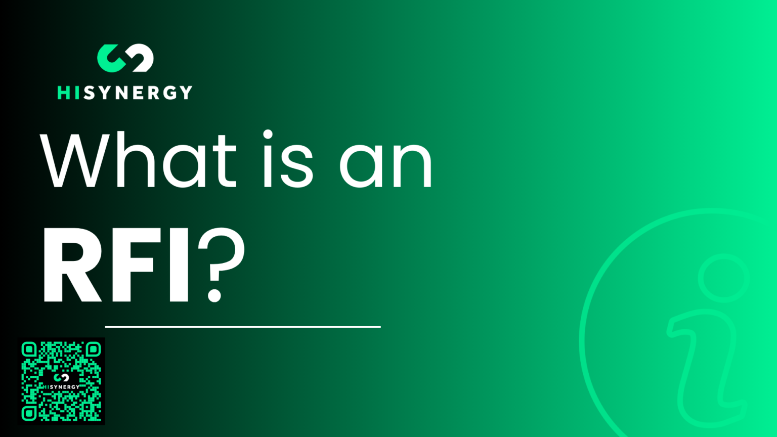 What is an RFI